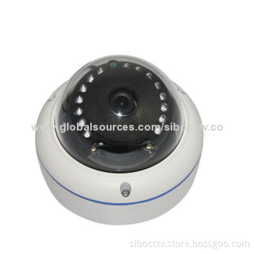 Onvif Mini IR dome IP camera with 720P resolution